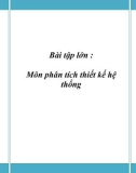 ĐỒ ÁN TỐT NGHIỆP - Phần mềm quản lý cho một cửa hàng bán và cho thuê băng đĩa