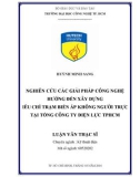 Luận văn Thạc sĩ Kỹ thuật điện: Nghiên cứu các giải pháp công nghệ hướng đến xây dựng tiêu chí trạm biến áp không người trực tại Tổng Công ty Điện lực TP Hồ Chí Minh