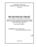 đề tài: NHỮNG GIẢI PHÁP GIẢ M THIỂU RỦI RO KINH DOANH CHO CÁC DOANH NGHIỆ P HÀ NỘI TRONG QUÁ TRÌNH HỘI NHẬ P KINH TẾ QUỐ C TẾ