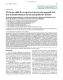 Báo cáo y học: TPO, but not soluble-IL-6 receptor, levels increase after anagrelide treatment of thrombocythemia in chronic myeloproliferative disorders