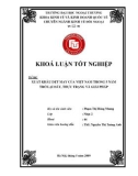 Khóa luận tốt nghiệp: Xuất khẩu dệt may của Việt Nam trong 5 năm trở lại đây - Thực trạng và giải pháp