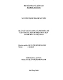 Tóm tắt luận văn thạc sĩ: Quản lý chất lượng cà phê nhân xô tại công ty trách nhiệm hữu hạn cà phê Hà Lan Việt Nam