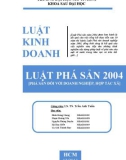 Tiểu luận: Luật phá sản 2004 - Phá sản đối với doanh nghiệp, hợp tác xã