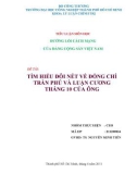 Tiểu luận đề tài: Tìm hiểu đôi nét về đồng chí Trần Phú và luận cương tháng 10 của ông