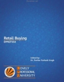 Ebook Retail Buying: Part 1 - Dr. Pavitar Parkash Singh