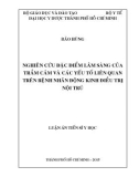 Luận án Tiến sĩ Y học: Nghiên cứu đặc điểm lâm sàng của trầm cảm và các yếu tố liên quan trên bệnh nhân động kinh điều trị nội trú