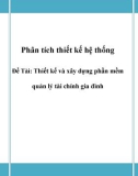 Đồ án tốt nghiệp - Phân tích thiết kế hệ thống - Thiết kế và xây dựng phần mềm quản lý tài chính gia đình