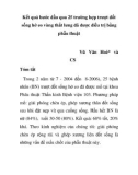 Báo cáo y học: Kết quả bước đầu qua 25 trường hợp trượt đốt sống hở eo vùng thắt lưng đã được điều trị bằng phẫu thuật