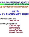 Mẫu Báo cáo đề tài nghiên cứu khoa học