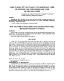 Báo cáo y học: PHâN TíCH MỘT Số YẾU TỐ NGUY CƠ Ô NHIỄM THỰC PHẨM VÀ GIẢI PHÁP CAN THIỆP ĐẢM BẢO An toÀn vệ sinh thực phẩm