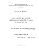 Luận văn Thạc sĩ Kinh tế: Nâng cao hiệu quả quản lý ngân sách nhà nước tỉnh An Giang giai đoạn 2006-2010