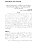 Báo cáo nghiên cứu khoa học: THEO DÕI SINH TRƯỞNG VÀ PHÁT TRIỂN CỦA MỘT SỐ LOẠI CÂY PHÂN XANH HỌ ĐẬU TRỒNG XEN VỚI CÂY TRỒNG LÂM NGHIỆP TRÊN VÙNG GÒ ĐỒI Ở TRẠI HƯƠNG VÂN, HUYỆN HƯƠNG TRÀ, TỈNH THỪA THIÊN HUẾ