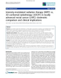 Báo cáo khoa học: SemiIntensity-modulated radiation therapy (IMRT) vs. 3D conformal radiotherapy (3DCRT) in locally advanced rectal cancer (LARC): dosimetric comparison and clinical implications