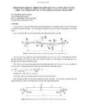 Báo cáo nghiên cứu khoa học: TÍNH TOÁN KHUNG THÉP CÓ LIÊN KẾT NỬA CỨNG PHI TUYẾN CHỊU TẢI TRỌNG ĐỨNG VÀ TẢI TRỌNG NGANG THAY ĐỔI