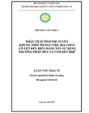 Luận văn Thạc sĩ Kỹ thuật xây dựng: Phân tích tĩnh phi tuyến khung thép phẳng chịu địa chấn có xét đến biến dạng nền sử dụng phương pháp MPA và CSM kết hợp