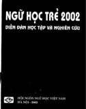 Báo cáo Khảo sát ngữ nghĩa ngữ dụng của hai từ vừa và mới trong tiếng Việt hiện đại