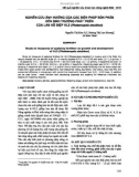 Báo cáo: Nghiên cứu ảnh hưởng của các biện pháp bón phân đến sinh trưởng phát triển của Lan Hồ Điệp HL3 (Phalaenopsis stockhon)