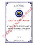 Khóa luận tốt nghiệp Kế toán-Kiểm toán: Nghiên cứu công tác kiểm toán khoản mục nợ phải thu khách hàng trong chu trình kiểm toán báo cáo tài chính tại công ty TNHH kiểm toán FAC