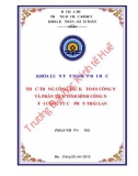 Khóa luận tốt nghiệp Kế toán-Kiểm toán: Thực trạng công tác kế toán công nợ và phân tích tình hình công nợ tại Công ty cổ phần Thái Lan