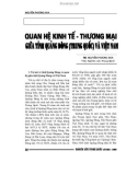 Báo cáo nghiên cứu khoa học Quan hệ kinh tế thương mại giữa tỉnh Quảng Đông ( Trung Quốc ) với Việt Nam 