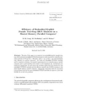 Báo cáo toán học: Eﬃciency of Embedded Explicit Pseudo Two-Step RKN Methods on a Shared Memory Parallel Computer