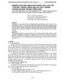 ĐẶC ĐIỂM NGỮ NGHĨA CỦA CÂU HỎI 'YES-NO' TRONG TIẾNG ANH SO VỚI Ý NGHĨA TƯƠNG ĐƯƠNG TRONG TIẾNG VIỆT