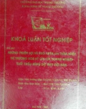 Khóa luận tốt nghiệp: Những thuận lợi và khó khăn khi thâm nhập thị trường Hoa Kỳ của các doanh nghiệp xuất khẩu hàng dệt may Việt Nam