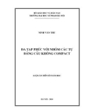 Luận văn: Đa tạp phức với nhóm các tự đẳng cấu không compact