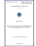Luận văn Thạc sĩ Máy tính: Phương pháp phát hiện mã độc trong Firmware của các thiết bị định tuyến và ứng dụng