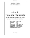 Báo cáo thực tập tốt nghiệp: Lập kế hoạch truyền thông cho sản phẩm phô mai Wel Cheese