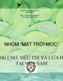 HỆ THỐNG CHỢ, SIÊU THỊ VÀ CỬA HÀNG SỐ TẠI ViỆT NAM