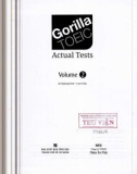 Ebook Gorilla TOEIC actual test: Volume 2