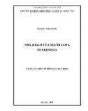 Luận án Tiến sĩ Đông Nam Á học: Nhà Joglo của người Jawa ở Indonesia