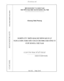 Luận văn Thạc sĩ Quản trị kinh doanh: Nghiên cứu và triển khai hệ thống quản lý năng lượng theo tiêu chuẩn ISO 50001: 2011 cho công ty ô tô Toyota Việt Nam