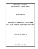 Luận văn Thạc sĩ Kinh tế: Điểm gãy cấu trúc trong mối quan hệ giữa tỉ giá hối đoái thực và lãi suất thực