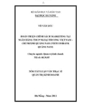 Luận văn: Hoàn thiện chính sách marketing tại ngân hàng TMCP ngoại thương Việt Nam - chi nhánh Quảng Nam (Vietcombank Quảng Nam)