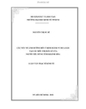 Luận văn Thạc sĩ Kinh tế: Các yếu tố ảnh hưởng đến ý định hành vi mua sắm tại các siêu thị bán lẻ của người tiêu dùng tỉnh Khánh Hòa