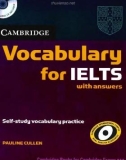 Ebook Cambridge vocabulary for IELTS with answers