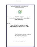 Tiểu luận: NHỮNG NGUYÊN LÝ SÁNG TẠO TRONG ỨNG DỤNG GOOGLE MAPS