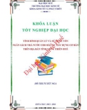 Khóa luận tốt nghiệp Kinh tế và phát triển: Tình hình quản lý và sử dụng vốn ngân sách Nhà nước cho đầu tư xây dựng cơ bản trên địa bàn tỉnh Thừa Thiên Huế