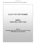 Luận văn: Giáo dục đạo đức