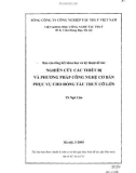 Nghiên cứu các thiết bị và phương pháp công nghệ cơ bản phục vụ đóng tàu thủy cỡ lớn