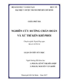 Luận án tiến sĩ Y học: Nghiên cứu hướng chẩn đoán và xử trí kén khí phổi