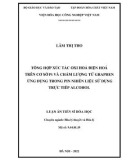Luận án Tiến sĩ Hóa học: Tổng hợp xúc tác oxi hoá điện hoá trên cơ sở Pt và chấm lượng tử graphen ứng dụng trong pin nhiên liệu sử dụng trực tiếp alcohol