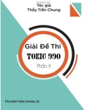 Giải đề thi Toeic 990 - Phần 4