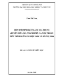 Luận án Tiến sĩ Nhân học: Biến đổi sinh kế ở làng Gia Trung (huyện Mê Linh, thành phố Hà Nội) trong tiến trình công nghiệp hóa và đô thị hóa