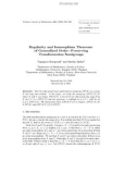 Báo cáo toán học: Regularity and Isomorphism Theorems of Generalized Order - Preserving Transformation Semigroups