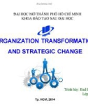 Tiểu luận: Organization transformation and strategic change