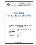 Báo cáo thực tập nhận thức: Công ty Cổ phần Tư Vấn Thiết Kế Đầu Tư Xây Dựng ICE