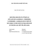 Đề tài: Khả năng sinh sản của tổ hợp lai giữa lợn nái F1(Landrace × Yorkshire), F1(Yorkshire × Landrace) được phối với đực Duroc và Pidu nuôi tại trại chăn nuôi xã Thượng Lan, Việt Yên, Bắc Giang